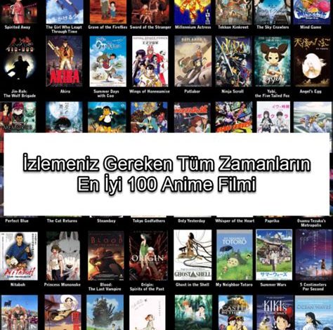 Çocuklar İçin En İyi Anime Filmleri Listesi